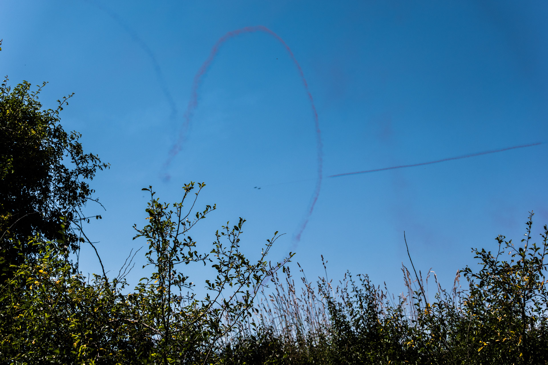 Patrouille de France - cœur - Meeting de l'air à Nancy-Ochey