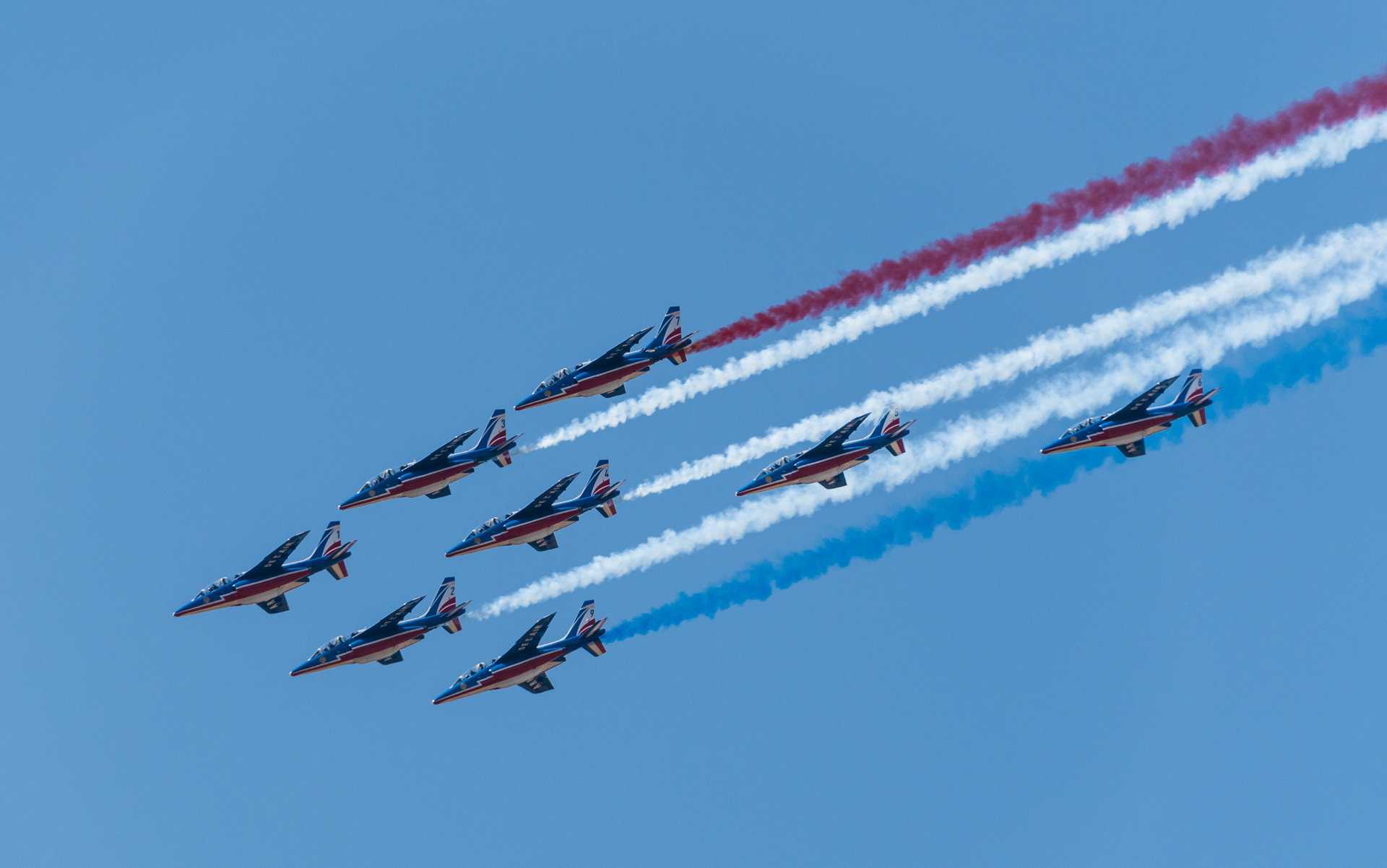 Patrouille de France - Meeting de l'air à Nancy-Ochey