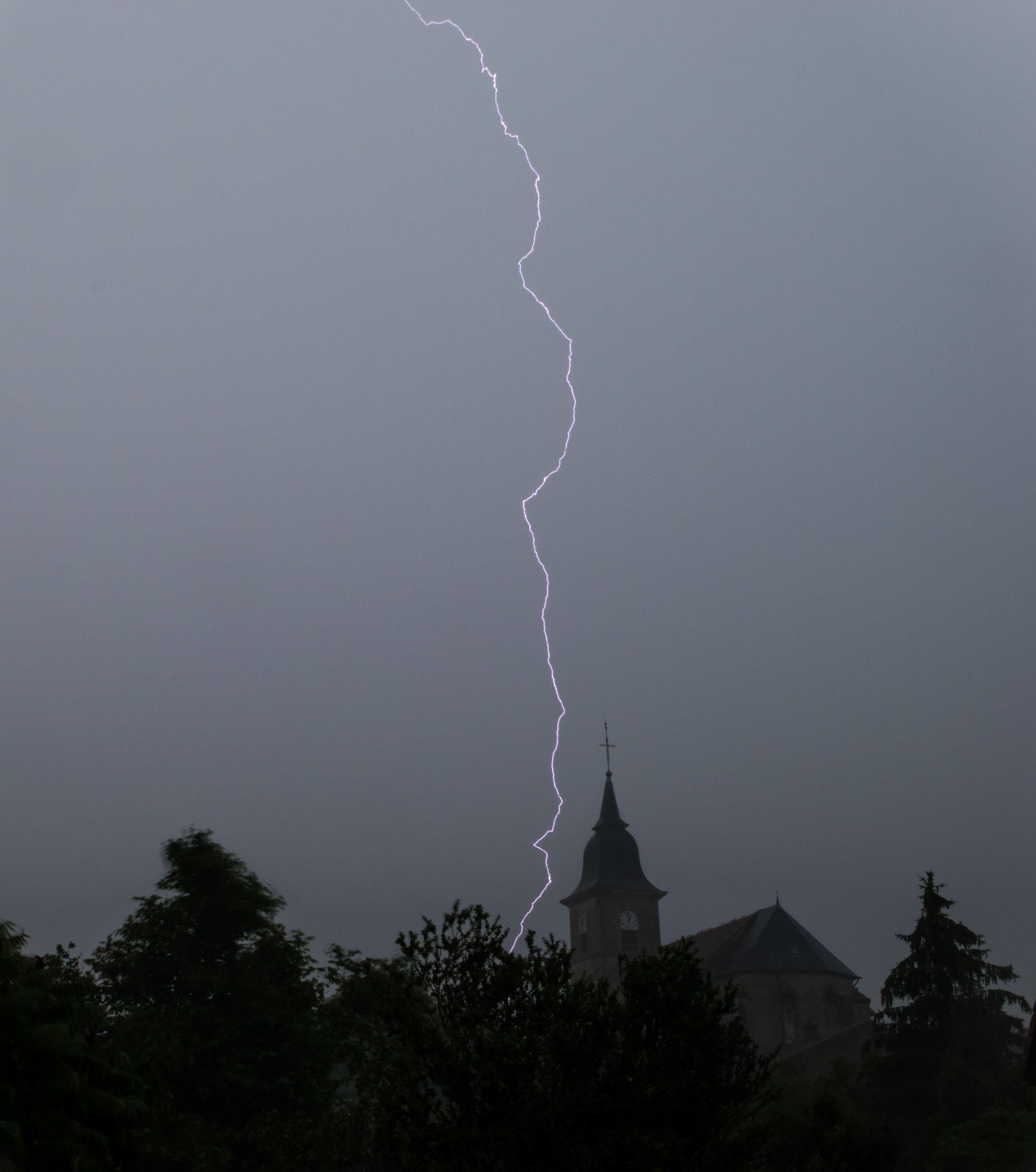 Orage sur Allain