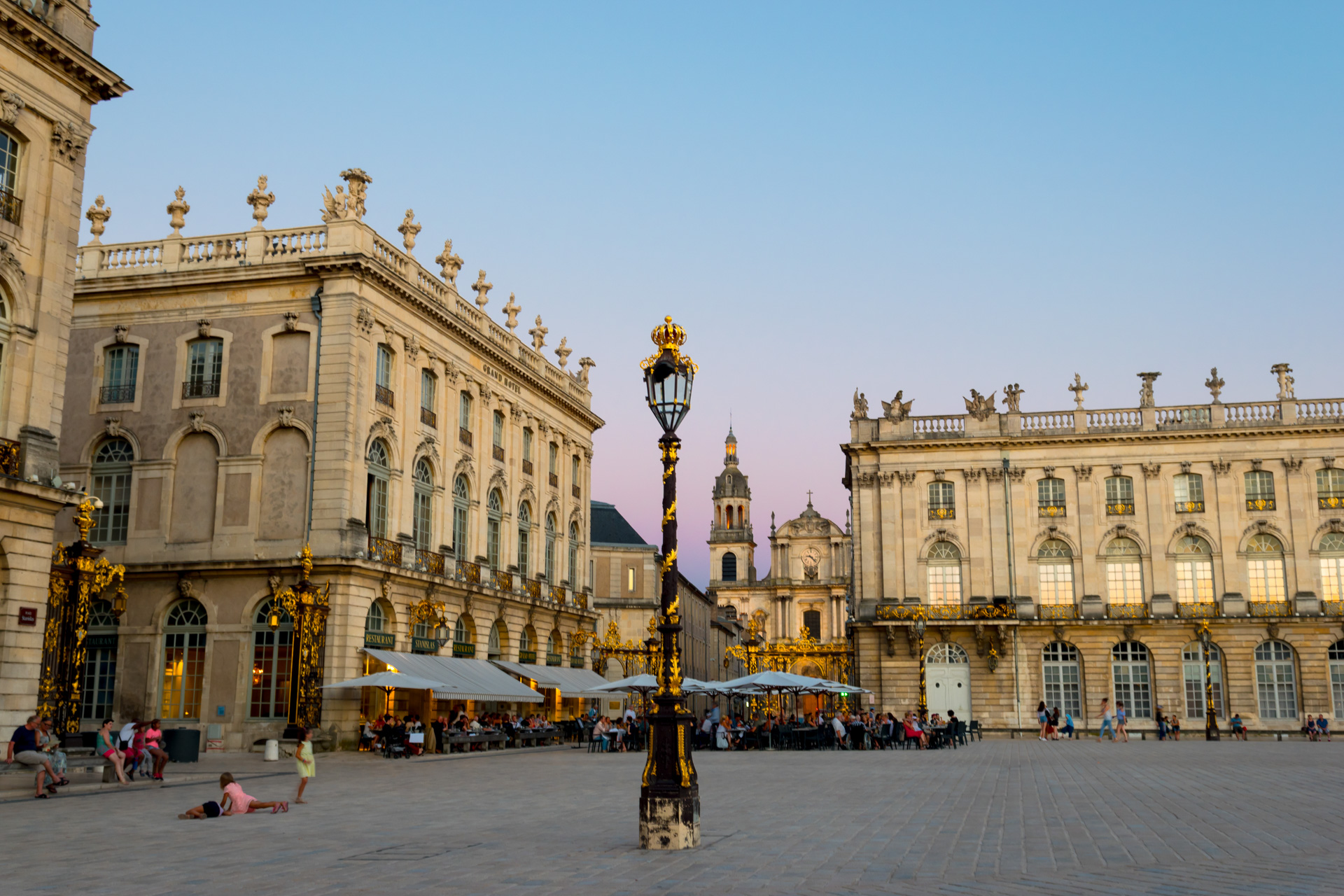 Spectacle du son et lumière de la place Stanislas de Nancy