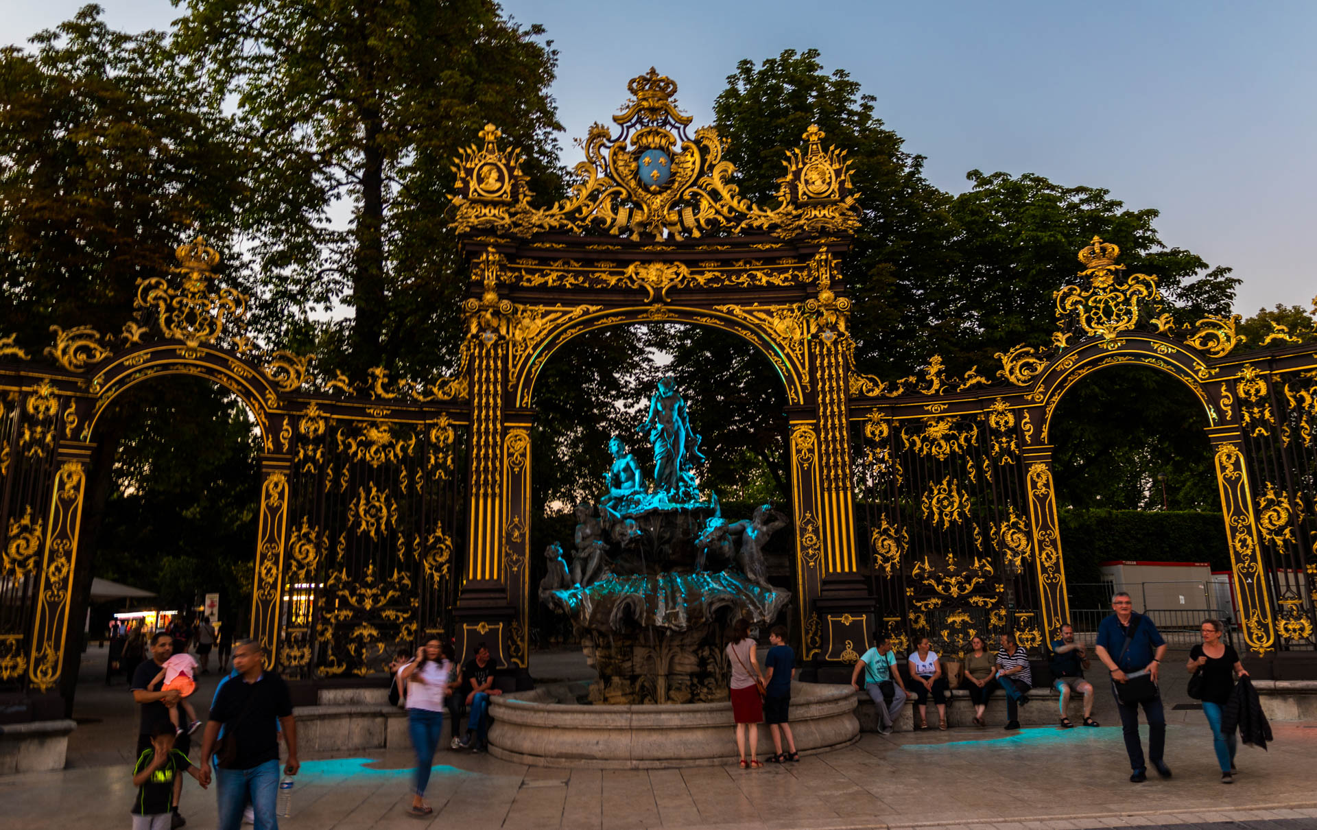 Fontaine Amphitrite de la place Stanislas de Nancy