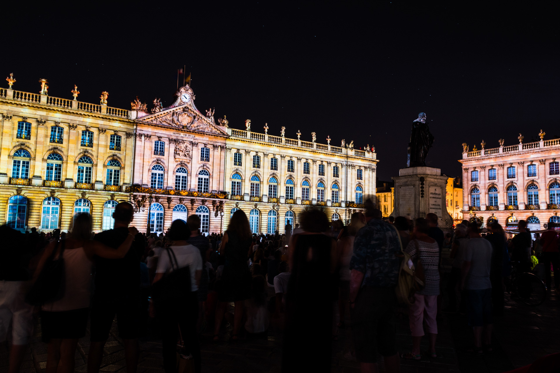 Spectacle du son et lumière de la place Stanislas de Nancy