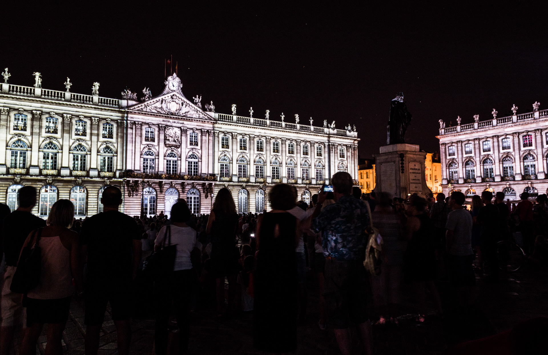 Spectacle du son et lumière de la place Stanislas de Nancy