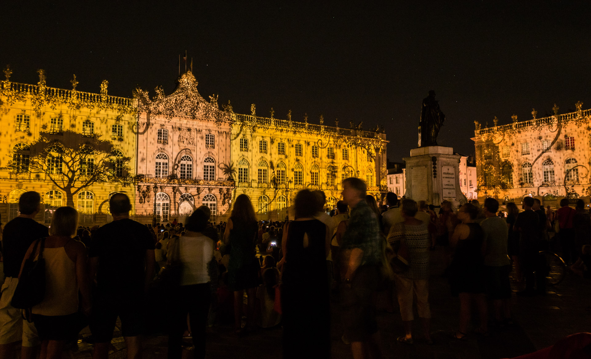 Spectacle du son et lumière de la place Stanislas de Nancy