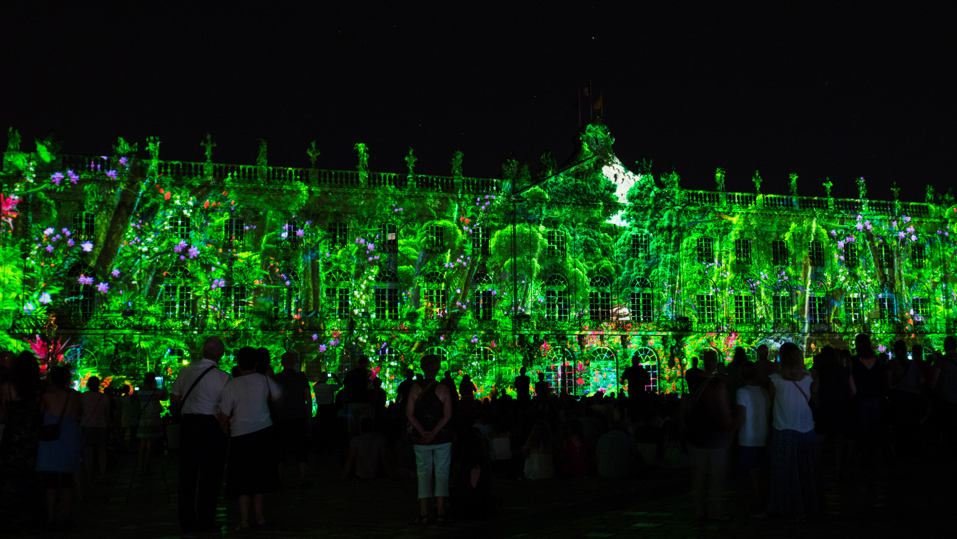 Spectacle du son et lumière de la place Stanislas de Nancy
