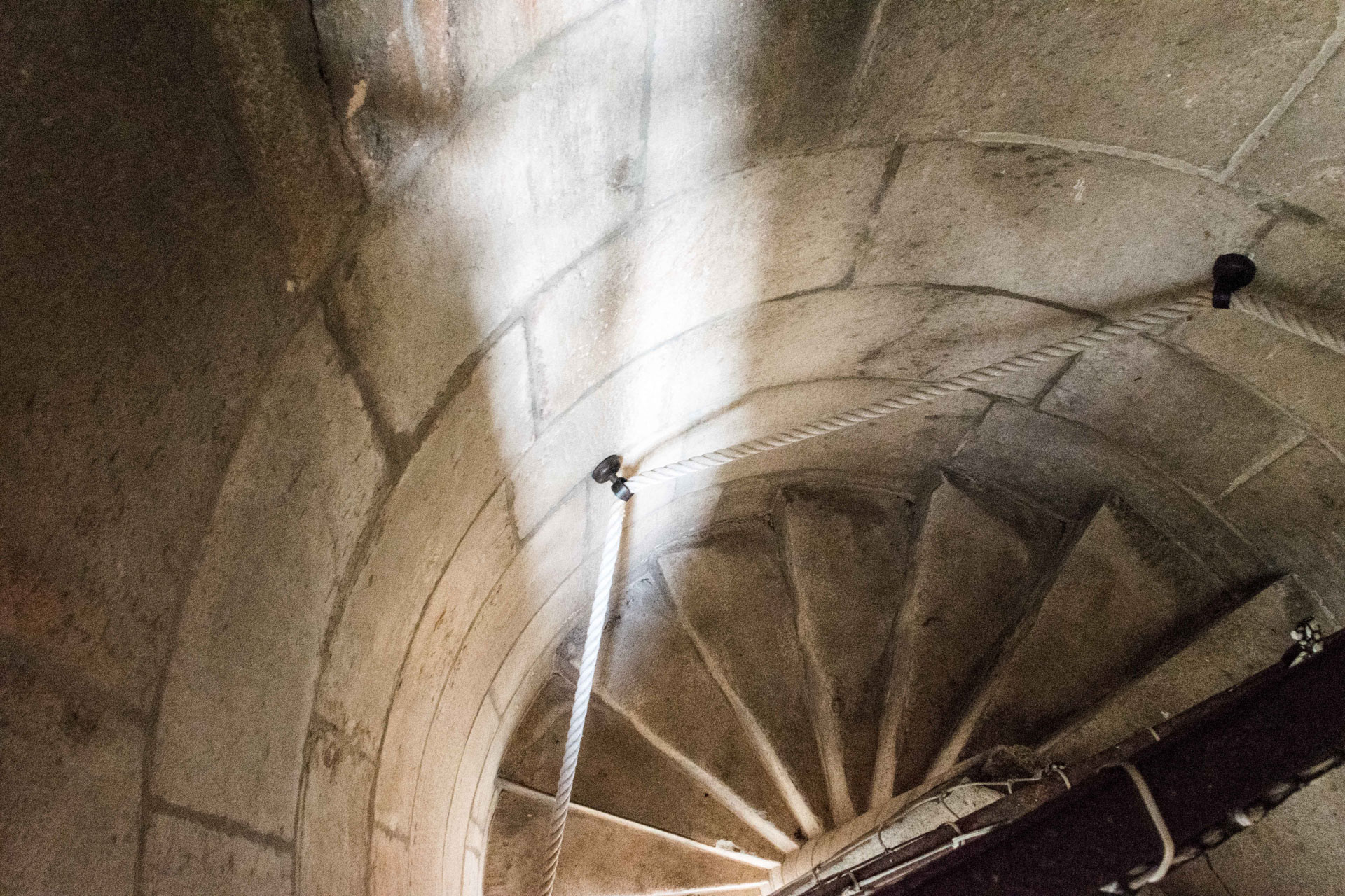 escalier des tours de la la cathédrale Saint-Etienne de Toul
