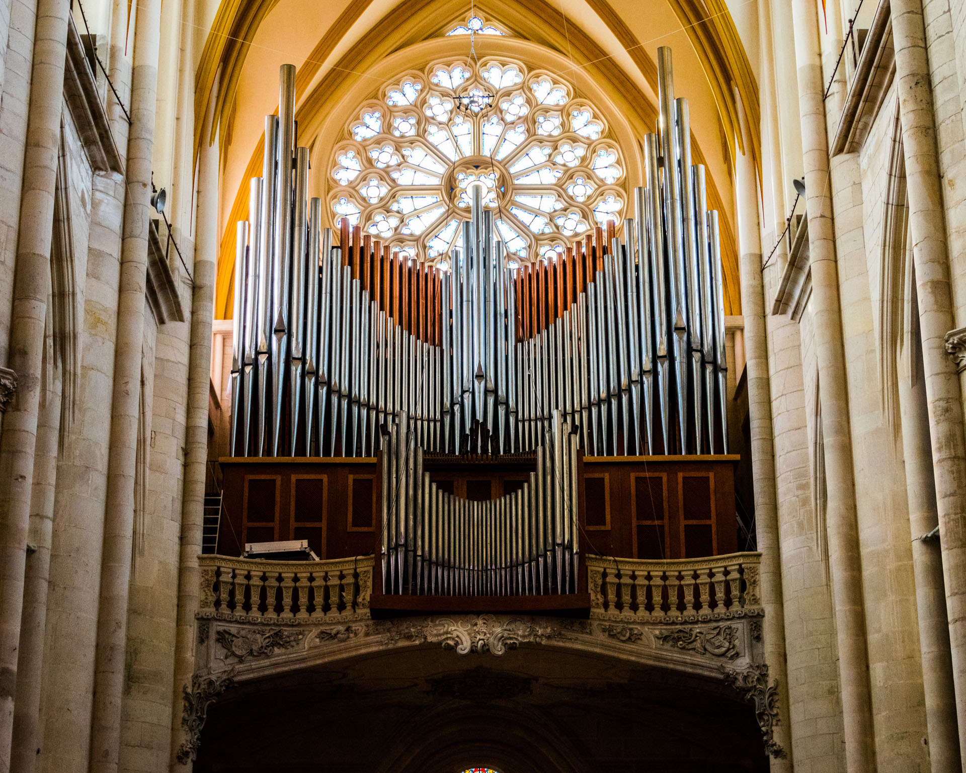 le grand orgue de la cathédrale Saint-Etienne de Toul