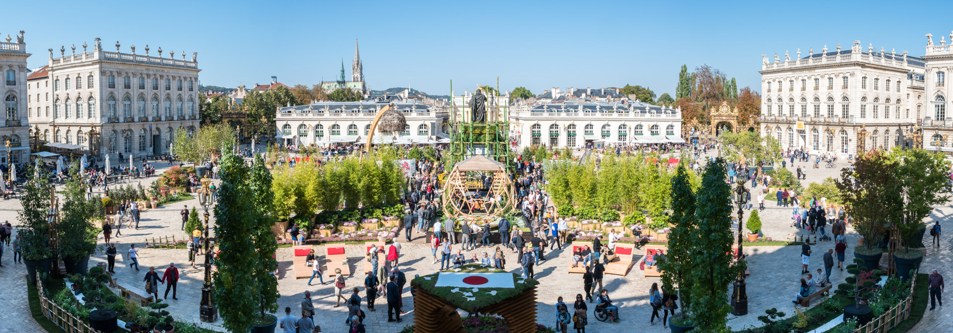 Panoramique place Stanislas de Nancy