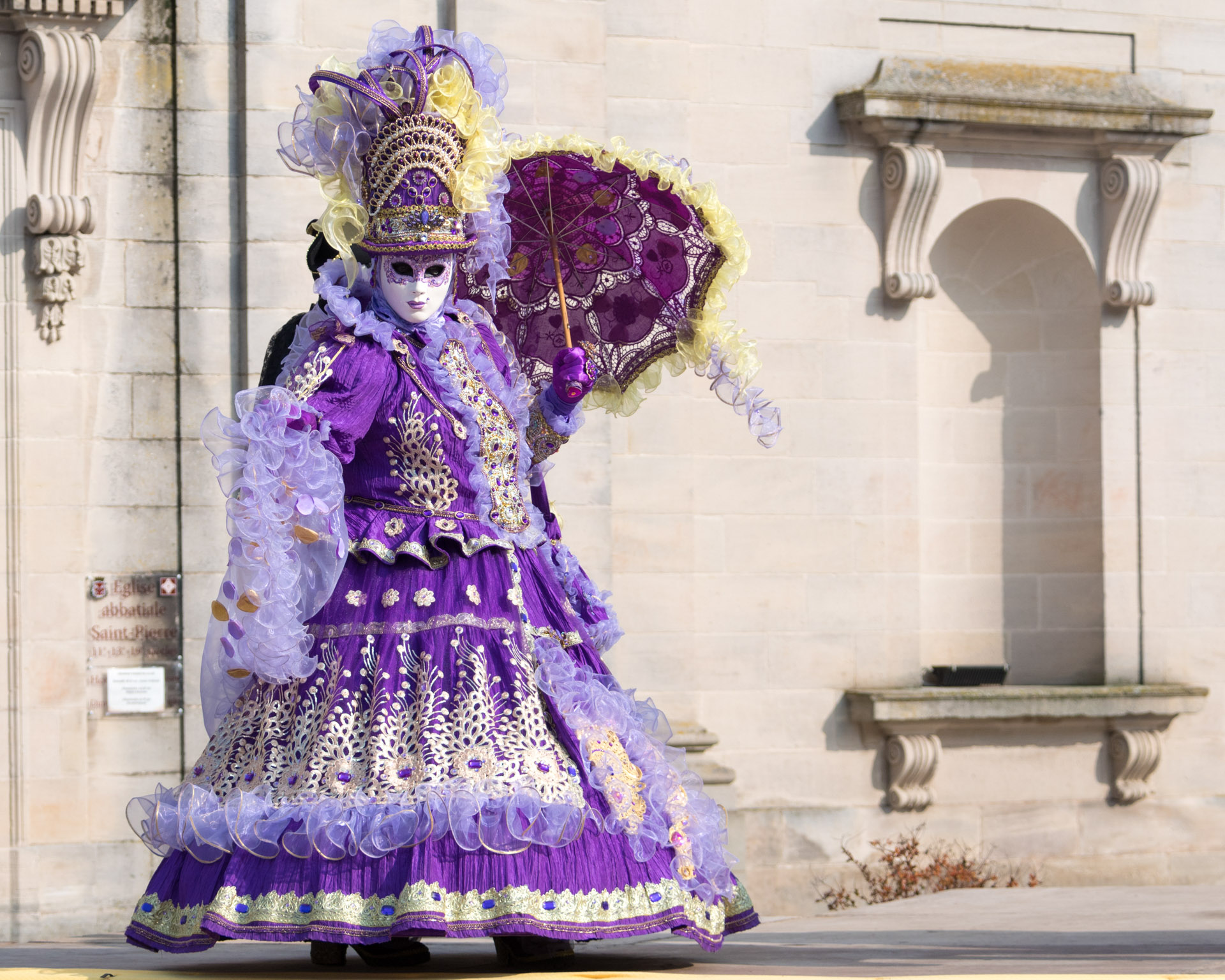 Costume de carnaval vénitien
