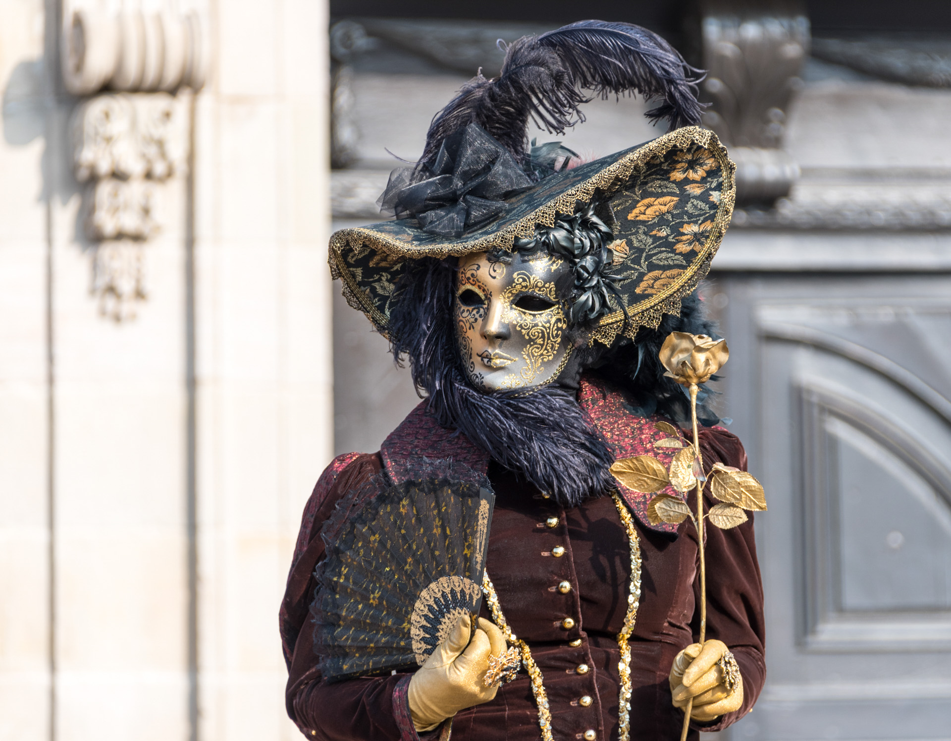 Costume de carnaval vénitien