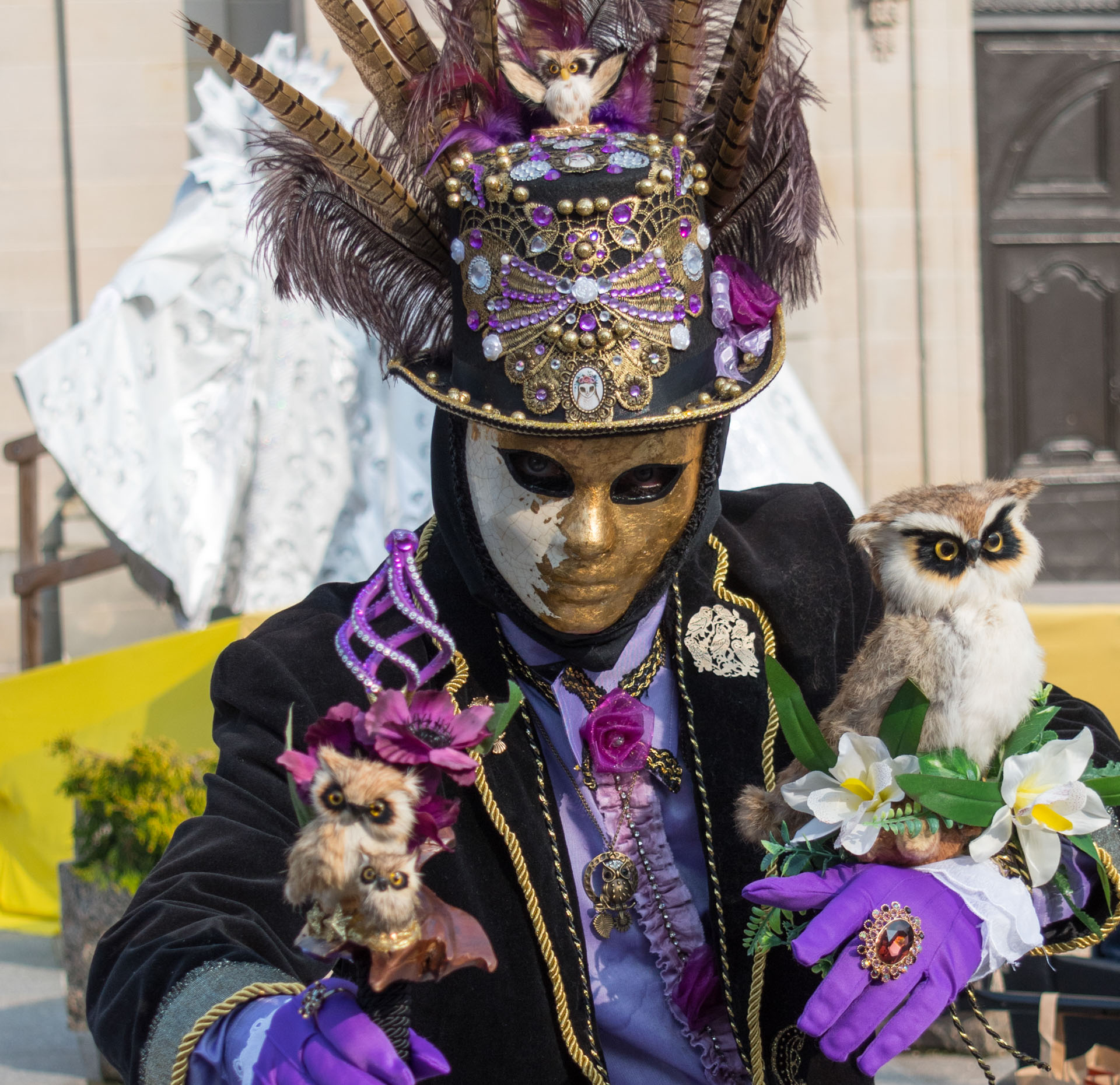 Costume de carnaval vénitien