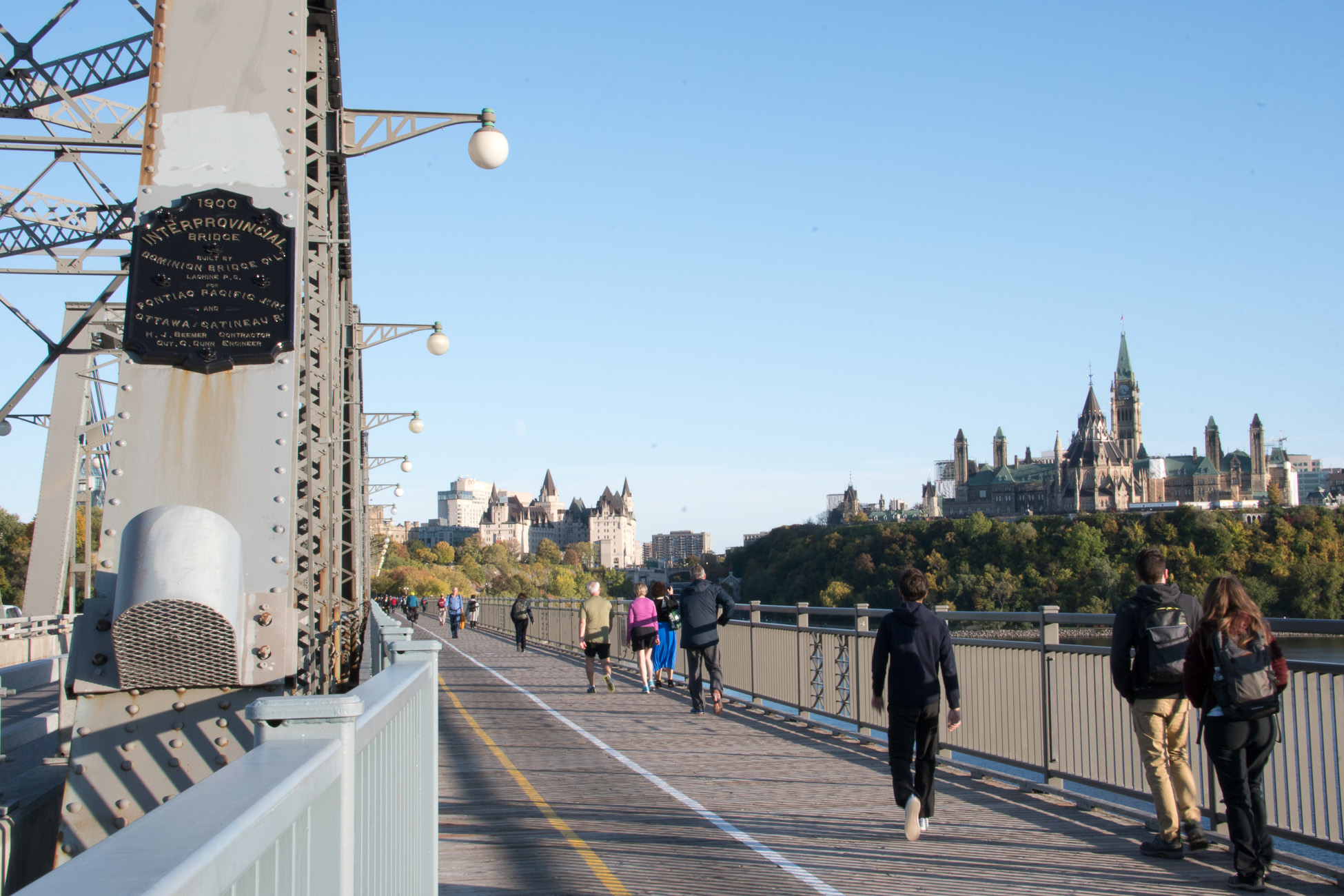 Roadtrip Canada, Ottawa pont Alexandra