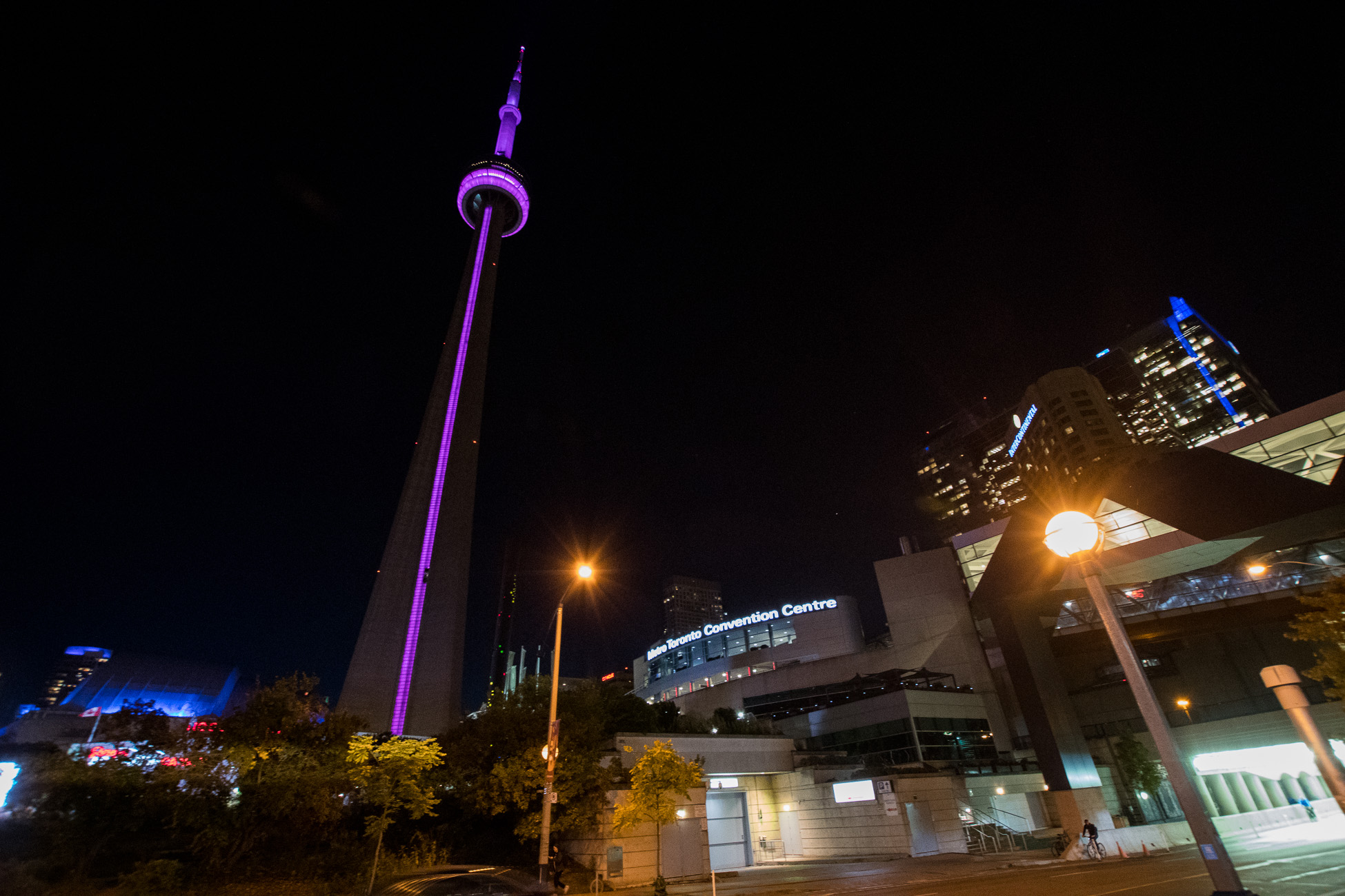 Roadtrip Canada, Toronto, tour CN la nuit