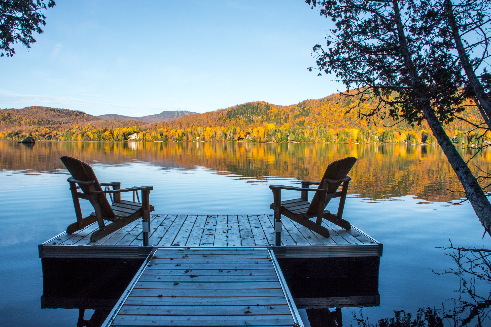 Roadtrip Canada, Mont-tremblant, lac supérieur