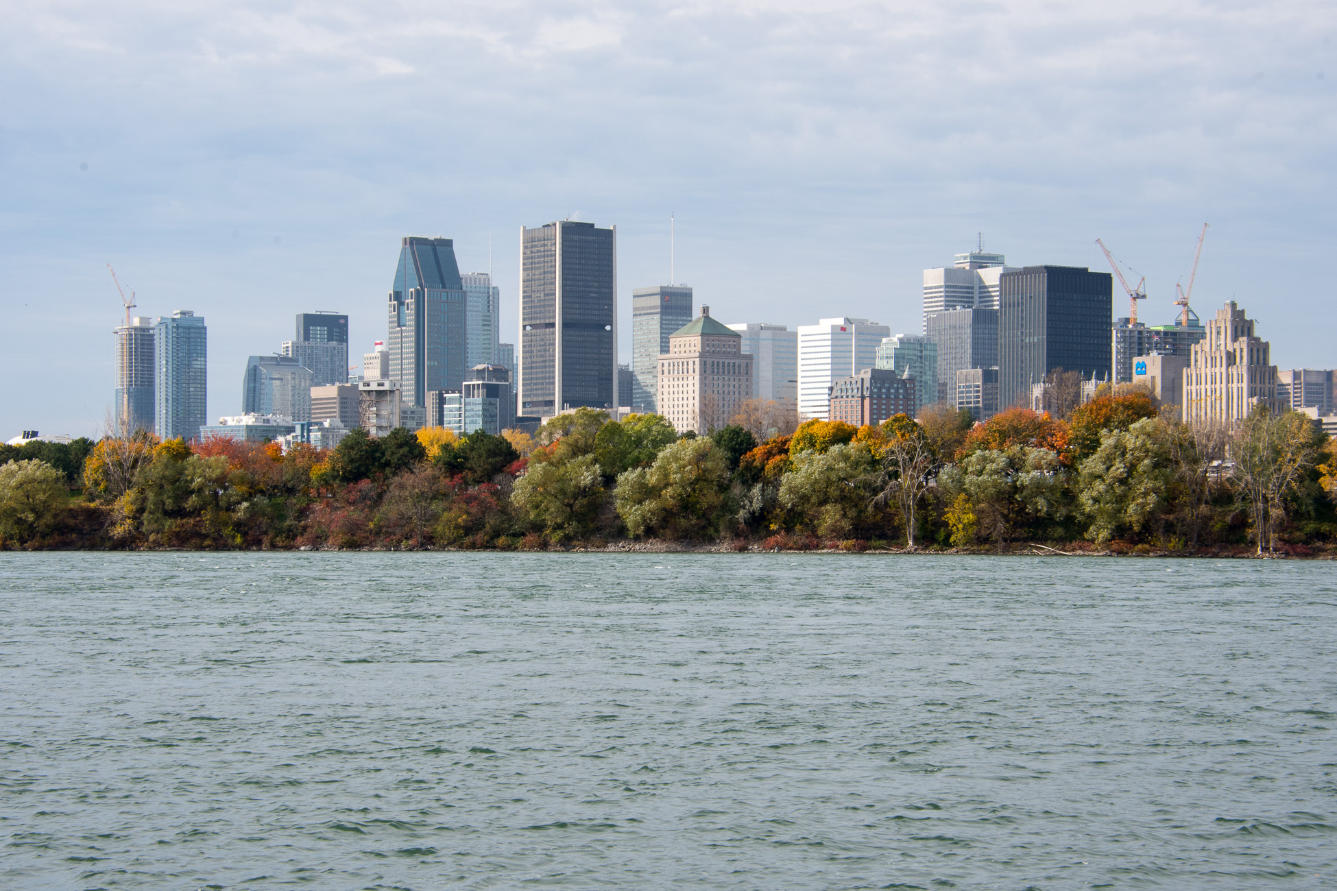 Roadtrip Canada, vue de Montreal , Parc Jean Drapeau 