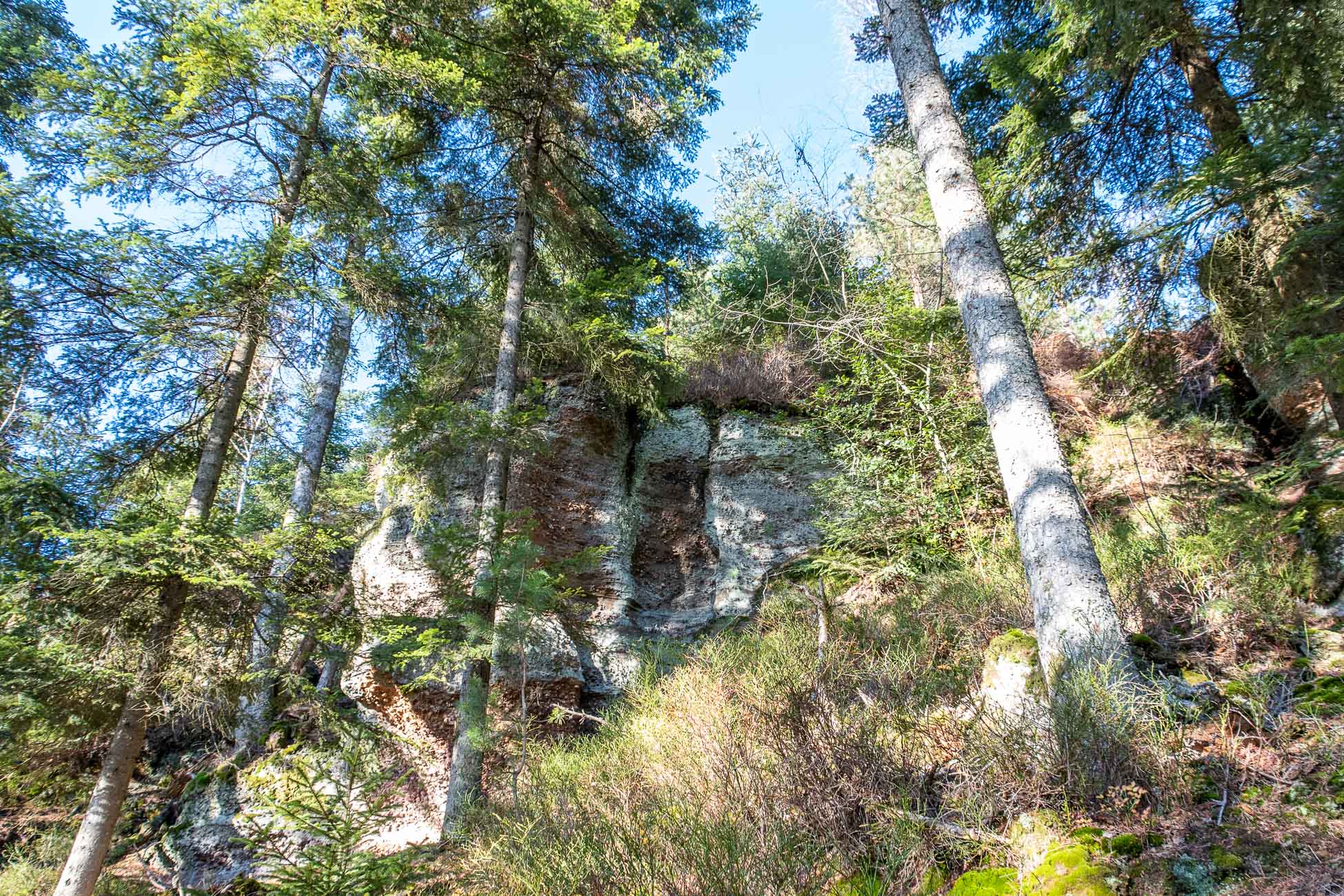 Randonnée Pierre-percée - le petit Canada - Roche de la Xaveur