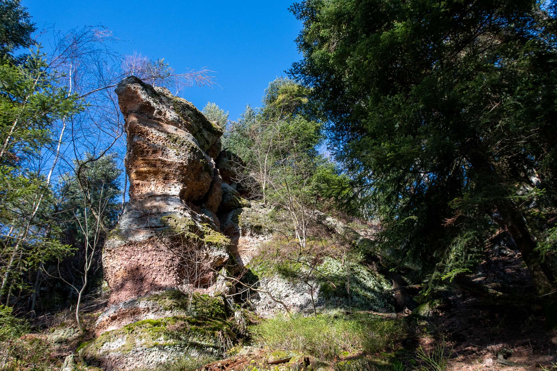Randonnée Pierre-percée - le petit Canada - Roche de la Xaveur