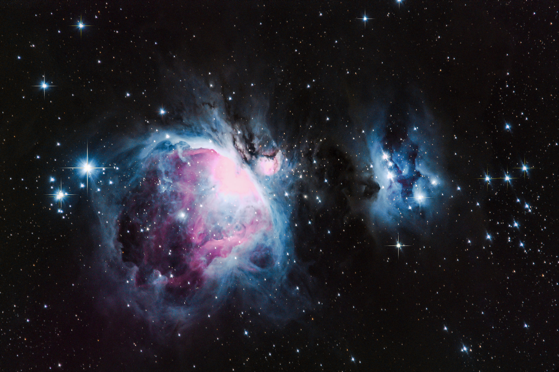 Astrophotographie Constellation d'orion, D7500, M42